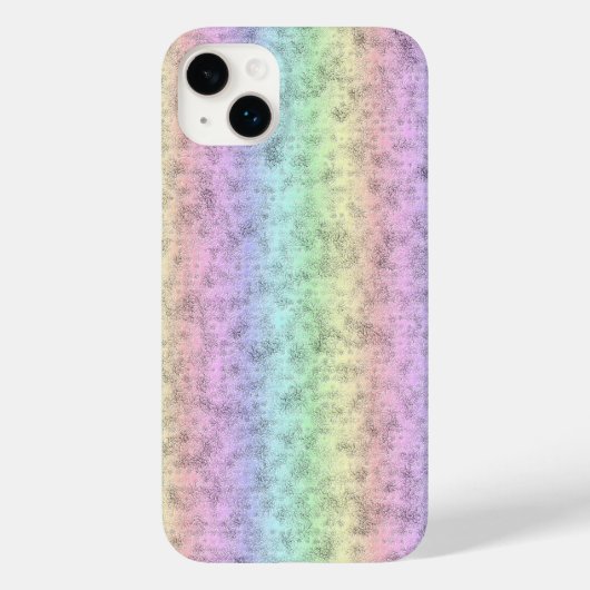 レインボーin象スキンレザーオプション Case-Mate iPhoneケース (裏面)