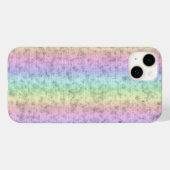 レインボーin象スキンレザーオプション Case-Mate iPhoneケース (裏面 (横))