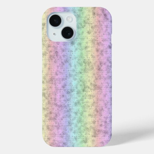 レインボーin象スキンレザーオプション Case-Mate iPhoneケース (裏面)