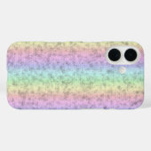 レインボーin象スキンレザーオプション Case-Mate iPhoneケース (裏面 (横))