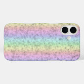 レインボーin象スキンレザーオプション Case-Mate iPhoneケース (裏面 (横))