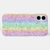 レインボーin象スキンレザーオプション Case-Mate iPhoneケース (裏面 (横))