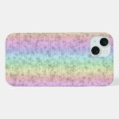 レインボーin象スキンレザーオプション iPhoneケース (裏面横)