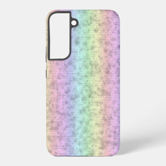 レインボーin象スキンレザーオプション samsung galaxyケース (裏面)