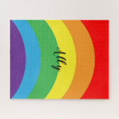 レインボーLGBTの味方 ジグソーパズル (横)