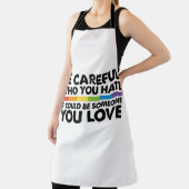 レインボーLGBTを嫌う人には気をつけろゲイプライド エプロン (インサイチュ)