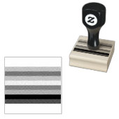 レインボーLGBTゲイフラッグウッドアートスタンプ ラバースタンプ (押印)
