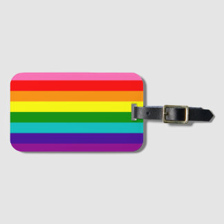 レインボーLGBTゲイフラッグラゲージタグ ラゲッジタグ
