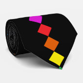 レインボーLGBTゲイプライドダイバーシティクリケットダイアン ネクタイ (ロール)