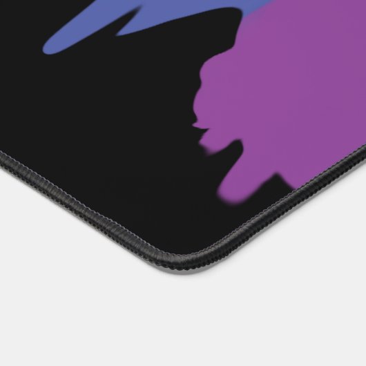 レインボーLGBTゲイプライド パーソナライズされた デスクマット (コーナー)