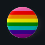 レインボーLGBTゲイ国旗のボタン 缶バッジ<br><div class="desc">レインボーLGBTゲイ国旗のボタン</div>
