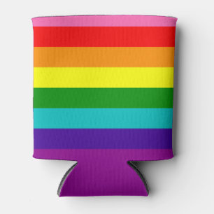 レインボーLGBTゲイ国旗 缶クーラー