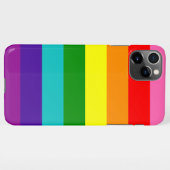 レインボーLGBTゲイ旗の電話ケース iPhoneケース (裏面横)
