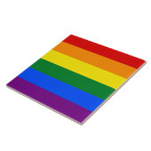 レインボーLGBTプライドフラッグタイル タイル (側面)