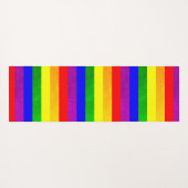 レインボーLGBTプライドヨガマット ヨガマット (裏面(横))