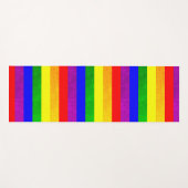 レインボーLGBTプライドヨガマット ヨガマット (正面(横))