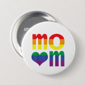 レインボーLGBTプライド月母の日LGBT 缶バッジ (正面&裏面)