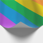 レインボーLGBT国旗 ラッピングペーパー (角)