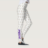 レインボーLGBT認識度リボンカスタムレギンス レギンス (右)