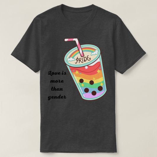 レインボーLGBT (1) Tシャツ (デザイン正面)