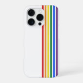 レインボーLGBTQフラッグ iPhoneケース (裏面)