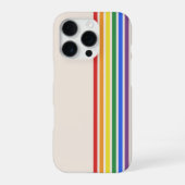 レインボーLGBTQフラッグ iPhoneケース (裏面)