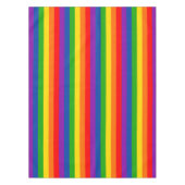 レインボーLGBTQ+プライド国旗、ゲイプライドカラー テーブルクロス (正面)