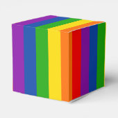 レインボーLGBTQ+プライド国旗、ゲイプライドカラー フェイバーボックス (裏面サイド)