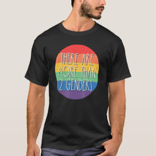 レインボーLGBTQ Omniseが2つ以上ある Tシャツ