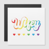 レインボーLGBTQIAレズビアンゲイサポート (正面/裏面)