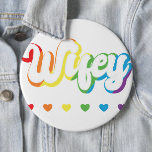 レインボーLGBTQIAレズビアンゲイサポート 缶バッジ