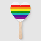 レインボーLGBTQIA+ ハンドファン (裏面)