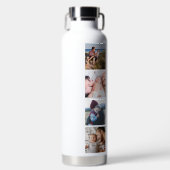 レインボー'LOVE YOU DADDY'フォトコラージュキープサケ ウォーターボトル (正面)