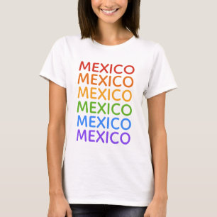 レインボーMEXICOシャツ&ジャケット Tシャツ