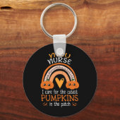 レインボーNICUナースカッテストカボチャIn The Patch Ha キーホルダー (正面)