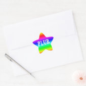 レインボーPLUR 星シール (封筒)