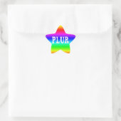 レインボーPLUR 星シール (バッグ)