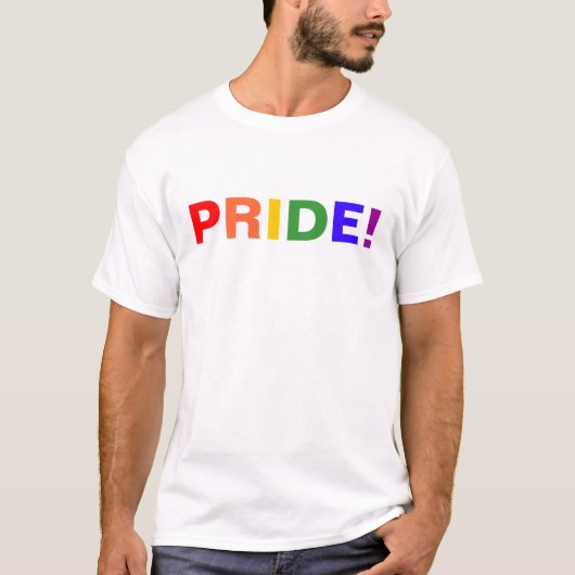 レインボーPRIDE 1 Tシャツ (正面)