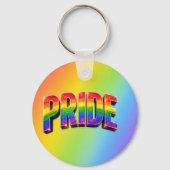 レインボーPRIDE LGBTQIA+コミュニティ キーホルダー (正面)