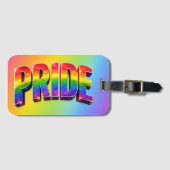 レインボーPRIDE LGBTQIA+コミュニティ ラゲッジタグ (正面横)