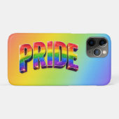 レインボーPRIDE LGBTQIA+コミュニティ Case-Mate iPhoneケース (裏面(横))