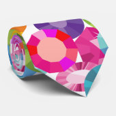 レインボーrhinestonesメンズメンズネックタイ ネクタイ (ロール)