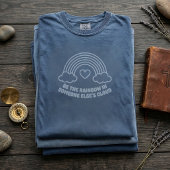 レインボーSVG子供部屋壁画グラフィックTシャツ Tシャツ