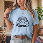 レインボーSVG子供部屋壁画グラフィックTシャツ Tシャツ