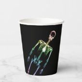 レインボーX線スケルトン 紙コップ (裏面)