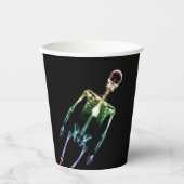 レインボーX線スケルトン 紙コップ (正面)