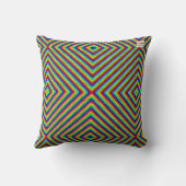 レインボーX (パターン) – 枕 (裏面)