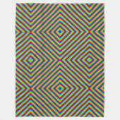 レインボーX -フリースブランケット フリースブランケット (正面)