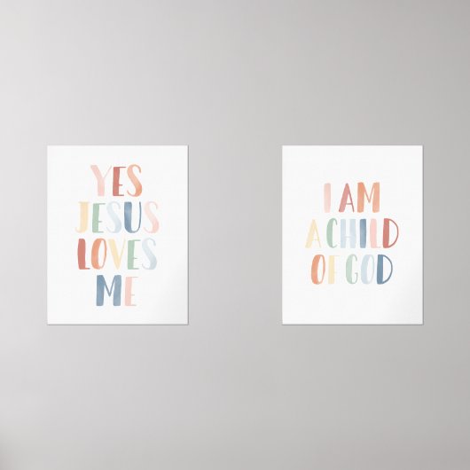 レインボーYesイエス様が神の子を愛する (正面)