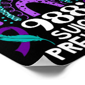 レインボーYou問題988自殺防止アワレネ ポスター (角)